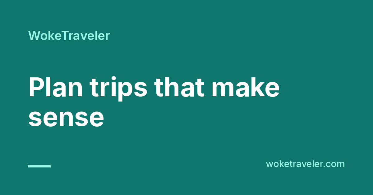 Contact, WokeTraveler