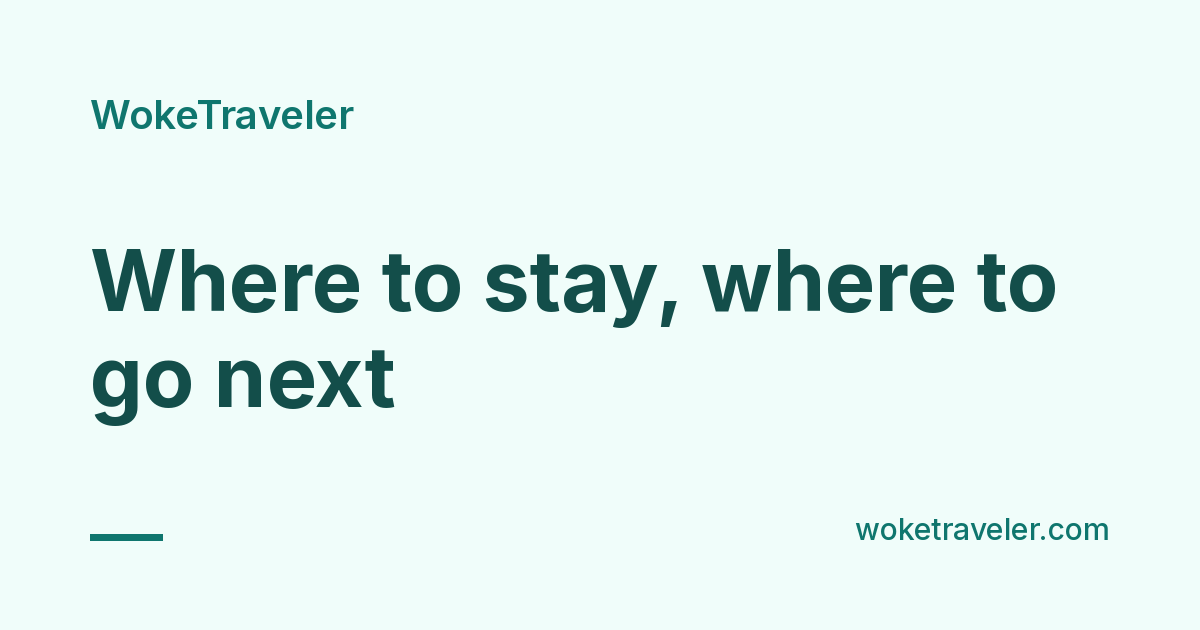Blog, WokeTraveler