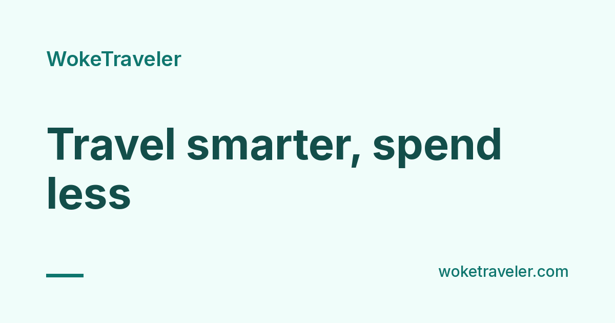 Terms of Use, WokeTraveler